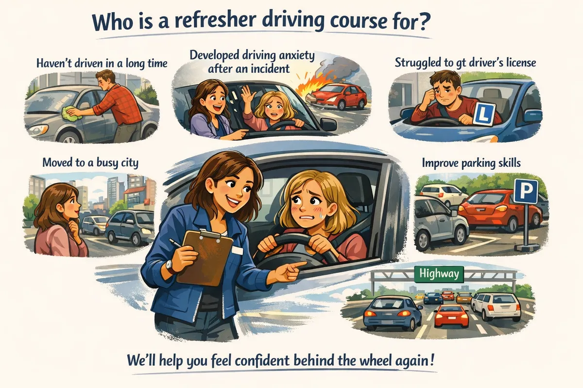 Driving refresher course in Utrecht with Rij-Present